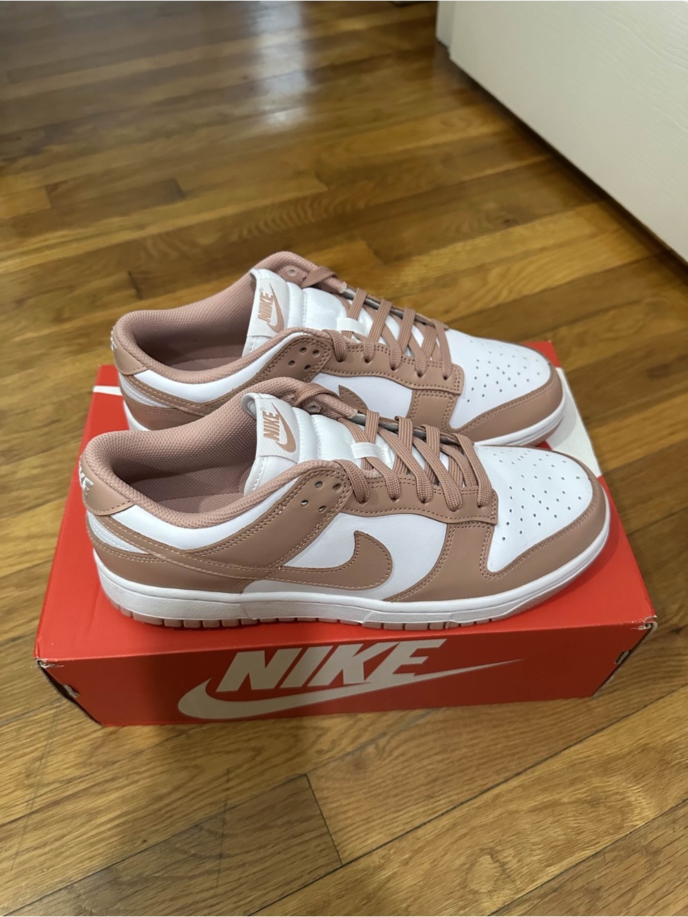 *Used* Nike Dunk Low Women Pink White (DD1503-118) Size 11W